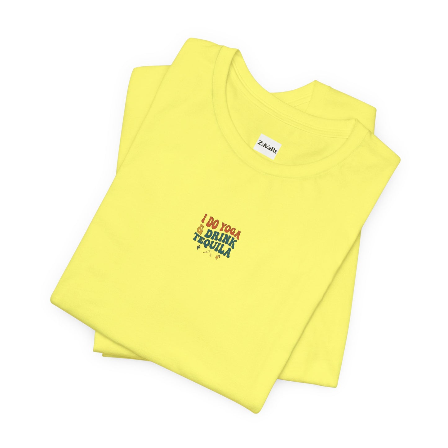 Yoga & Tequila T‑Shirt — “I Do Yoga & Drink Tequila” Funny Graphic Tee