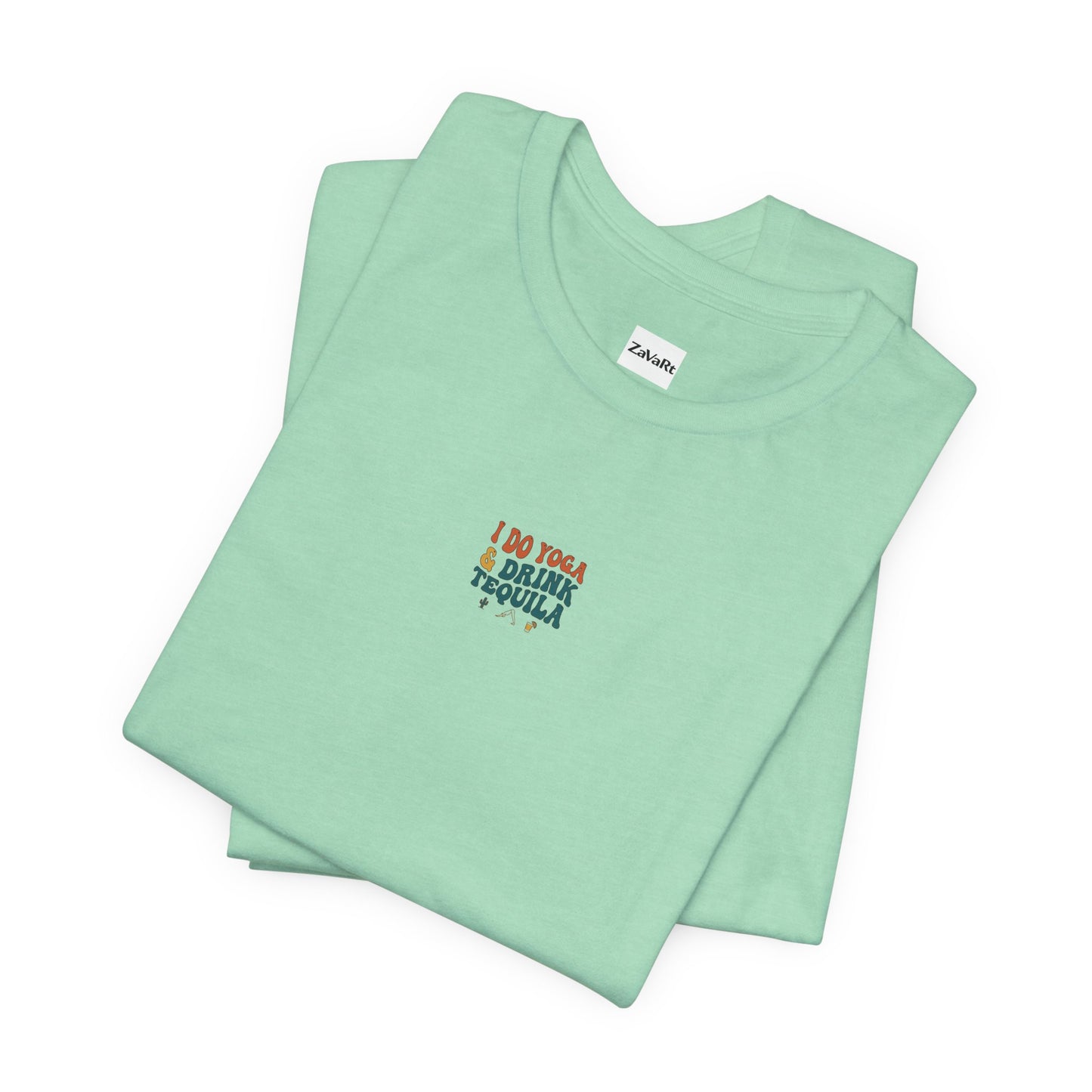 Yoga & Tequila T‑Shirt — “I Do Yoga & Drink Tequila” Funny Graphic Tee