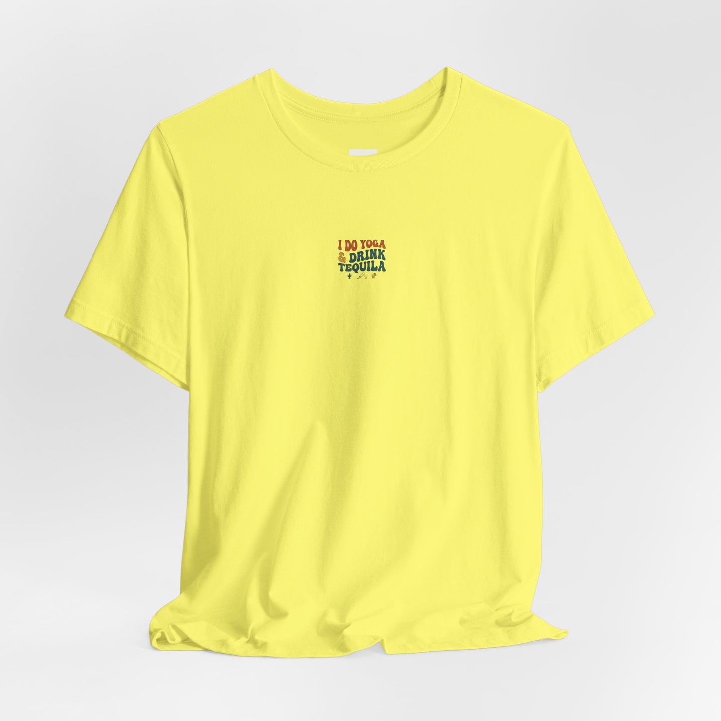 Yoga & Tequila T‑Shirt — “I Do Yoga & Drink Tequila” Funny Graphic Tee