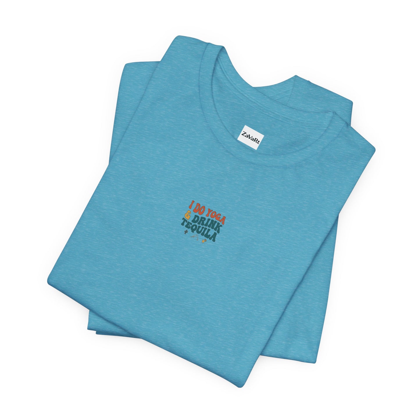 Yoga & Tequila T‑Shirt — “I Do Yoga & Drink Tequila” Funny Graphic Tee